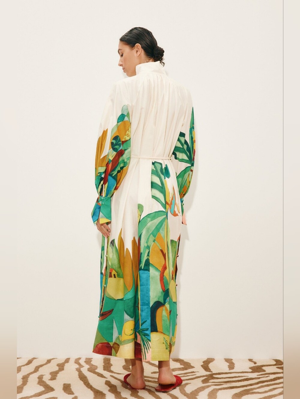 ALEMAIS mokshini shirtdress US 2 - Picture 3 of 10